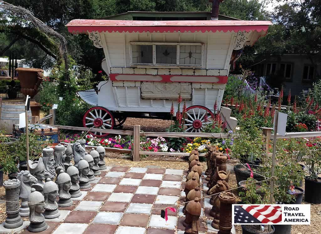 Shopping for plants at a nursery near San Diego, California