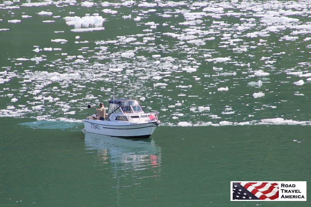 Fishing in Hubbard Bay, Alaska