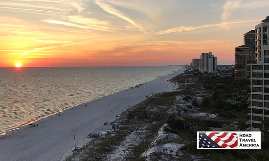 Destin is situated on the white beaches of the Florida Panhandle, east of Pensacola and west of Panama City. There is lots to do in Destin, with its world famous deep-sea fishing fleet, luxury resorts, and mild weather. The beaches are white, and the blue-green water is spectacular for swimming and other water activities.