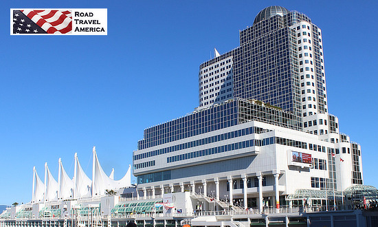 The City of Vancouver is a coastal, seaport city on the mainland of British Columbia in western Canada. Located on the western half of the Burrard Peninsula, Vancouver is bounded to the north by English Bay and the Burrard Inlet and to the south by the Fraser River. Vancouver Island, across the Strait of Georgia, shields Vancouver from the Pacific Ocean. 