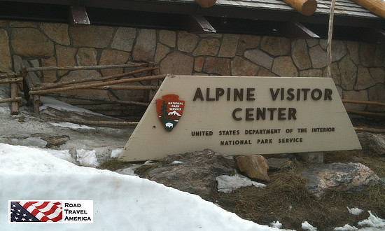 The Alpine Visitor Center on Trail Ridge Road at Rocky Mountain National Park