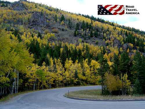 Autumn colors along Trail Ridge Road in Colorado
