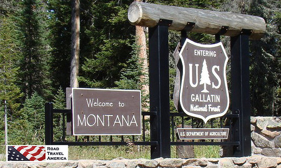 Welcome to Montana ... on the Beartooth Highway