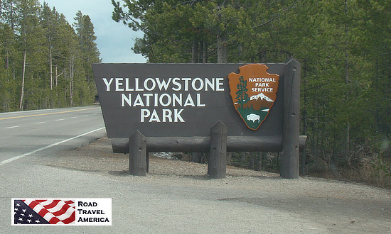 Entrance to Yellowstone National Park