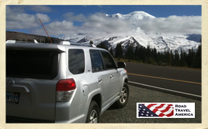 Overlooking Mount Ranier National Park