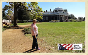 Jefferson's Monticello in VIrginia