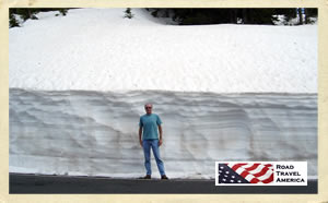 Trail Ridge Road Snowbank