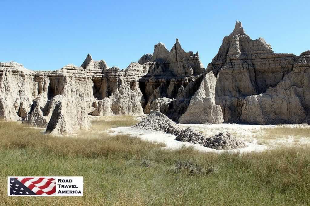 The spectacular landscape of Badlands National Park