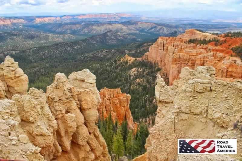 Incredible vista for miles ... at Bryce Canyon National Park