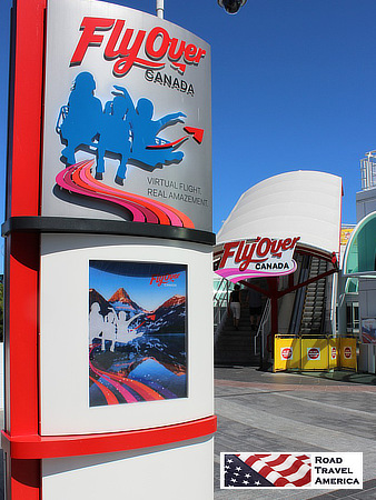 FlyOver Canada ... a Virtual Flight experience, at Canada Place in Vancouver, British Columbia