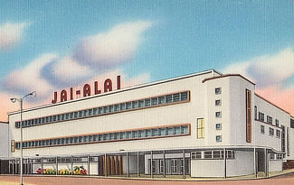 Jai-Alai Fronton on Dale Mabry in Tampa, Florida