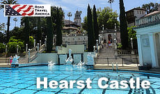 Hearst Castle on the California Pacific Coast